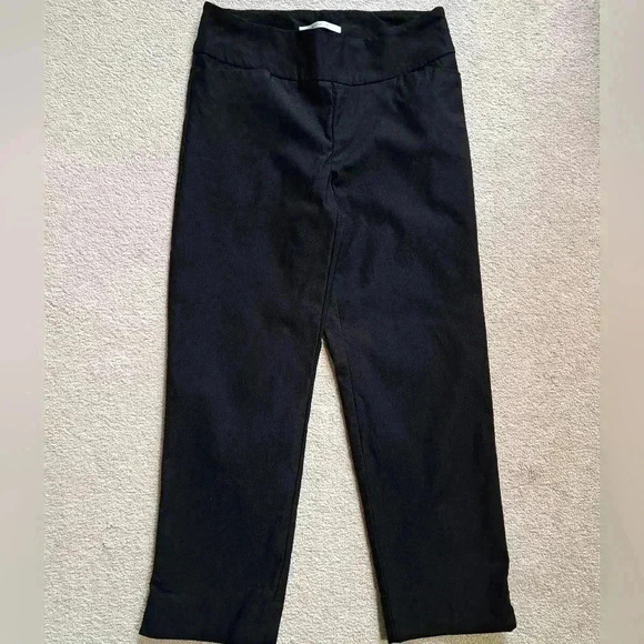 ❤️ S.C. & Co. Cropped Black Pants Size 4 - Picture 2 of 12